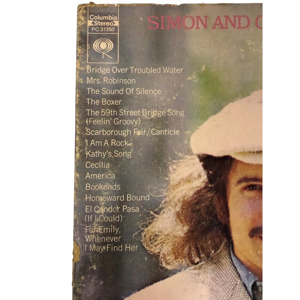 Simon & Garfunkel Greatest Hits 1972 Vinyl Columbia PC 31350 Original Press VG+ - Picture 6 of 9